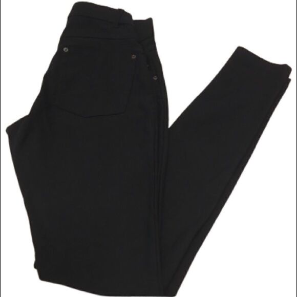 ‎HUE BLACK JEGGINGS SIZE XS NWOT - Picture 1 of 5